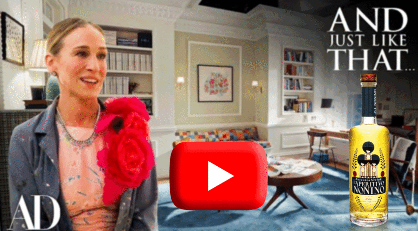 Carrie Bradshaw adora L'Aperitivo Nonino BotanicalDrink